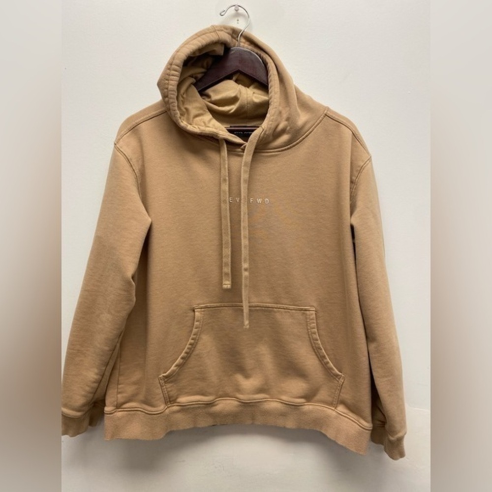 4 for $25 🤎 Ever Forward Classic Tan Pullover Hoodie 🤎 - Large